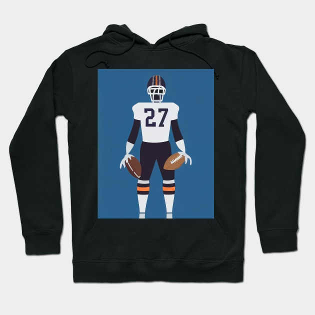 Football Player Hall T-Shirt Hoodie by ComicsFactory